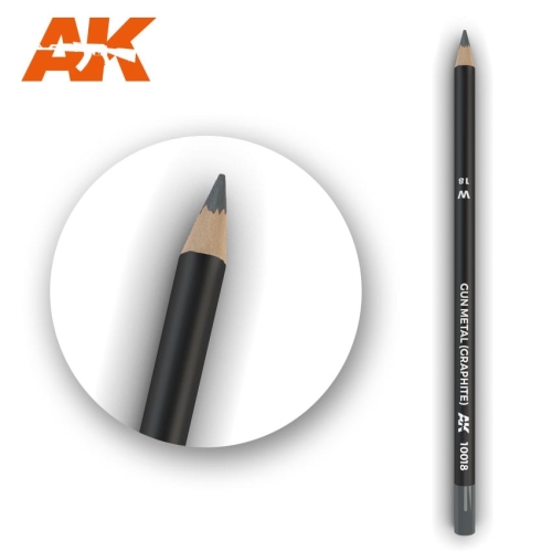 AK10018 gun metal (graphite) Einzelstift